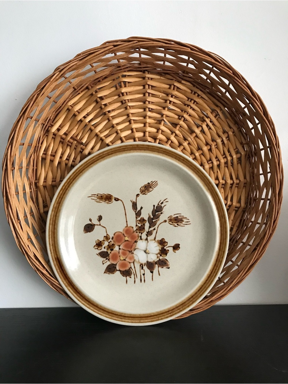 Vintage Countryside Autumn Song Stoneware Dinner Plate